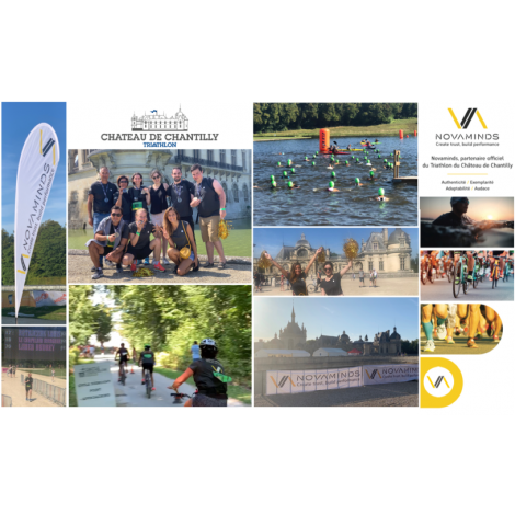Partenaire officiel du Triathlon du Château de Chantilly !