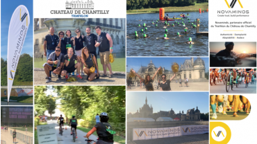 Partenaire officiel du Triathlon du Château de Chantilly !
