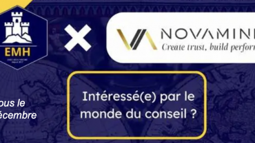 Partenariat EMH x Novaminds : à la découverte du métier de Consultant