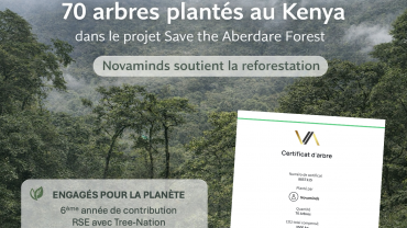 Novaminds renforce son engagement en faveur de la planète !