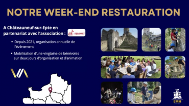 Préserver le patrimoine : l’engagement d’EMH à Châteauneuf-sur-Epte